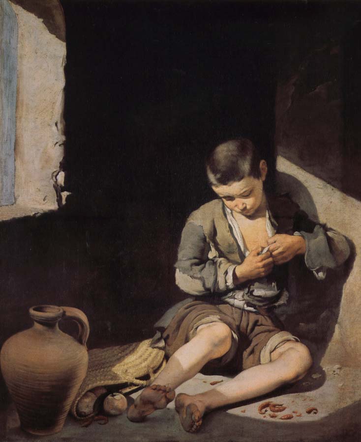 Bartolome Esteban Murillo Small beggar